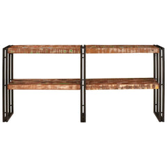 Console Table Brown 160 x 33 x 75 cm Solid reclaimed wood