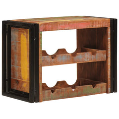 vidaXL Wine Rack Brown 60 x 45 x 33 cm Solid Reclaimed Wood 3