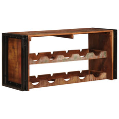 vidaXL Wine Rack Brown 100 x 45 x 33 cm Solid Reclaimed Wood 6