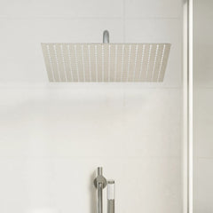 vidaXL Rain Shower Head Stainless Steel 304 40x40 cm Square 4