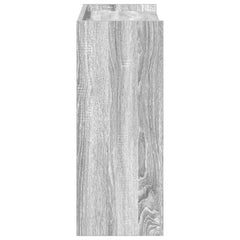 vidaXL Shoe Rack Grey Sonoma 60x25x62 cm Engineered Wood 5