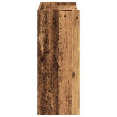 vidaXL Shoe Rack Old Wood 60x25x62 cm Engineered Wood 5