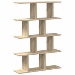 vidaXL Wall Cube Shelf 12 Compartments Sonoma Oak Engineered Wood 2