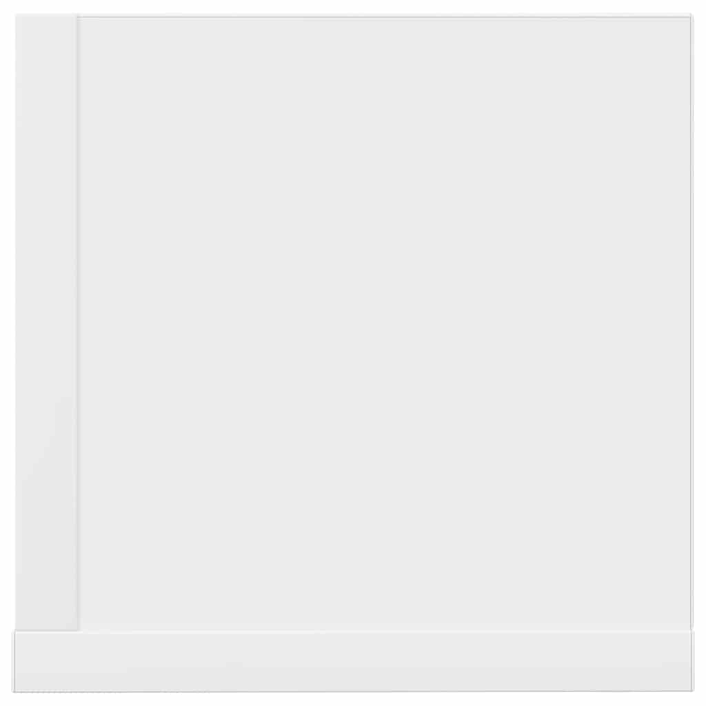vidaXL Wall Shelves 2 pcs White 75x16.5x16.5 cm Engineered Wood 6
