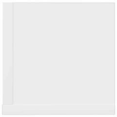 vidaXL Wall Shelves 2 pcs White 75x16.5x16.5 cm Engineered Wood 6