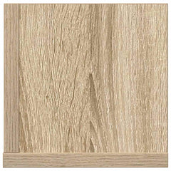 vidaXL Wall Shelves 2 pcs Sonoma Oak 75x16.5x16.5 cm Engineered Wood 6