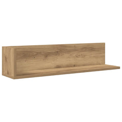 vidaXL Wall Shelves 2 pcs Artisan Oak 75x16.5x16.5 cm Engineered Wood 5