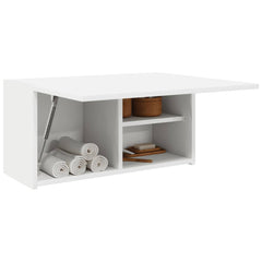 vidaXL Bathroom Wall Cabinet White 60x25x30 cm Engineered Wood 4