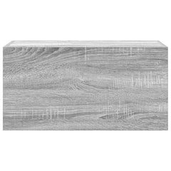 vidaXL Bathroom Wall Cabinet Grey Sonoma 60x25x30 cm Engineered Wood 6
