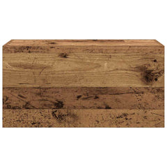 vidaXL Bathroom Wall Cabinet Old Wood 60x25x30 cm Engineered Wood 6
