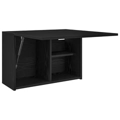 vidaXL Bathroom Wall Cabinet Black 60x25x40 cm Engineered Wood 5