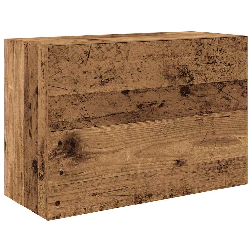 vidaXL Bathroom Wall Cabinet Old Wood 60x25x40 cm Engineered Wood 2