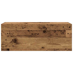 vidaXL Bathroom Wall Cabinet Old Wood 80x25x30 cm Engineered Wood 5