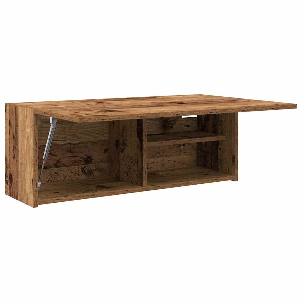 vidaXL Bathroom Wall Cabinet Old Wood 80x25x30 cm Engineered Wood 6
