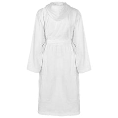vidaXL Bathrobe KINN White L Cotton 3