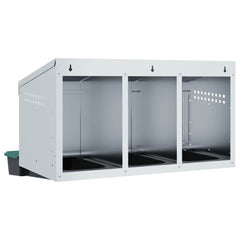 Chicken Nesting Box 2 Compartments Wall-Mounted 79.5 x 50 x 46 cm