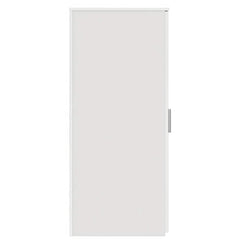 Storage Cabinet White Engineered Wood, image 6