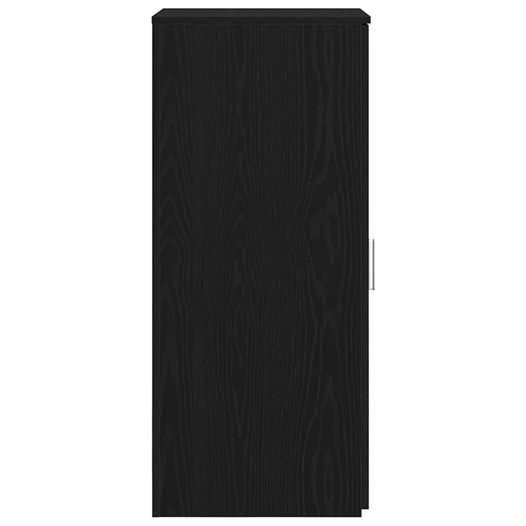 vidaXL Storage Cabinet Black 40x45x103.5 cm Engineered Wood 6