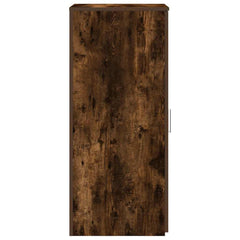 vidaXL Storage Cabinet Smoked Oak 40x45x103.5 cm Engineered Wood 6