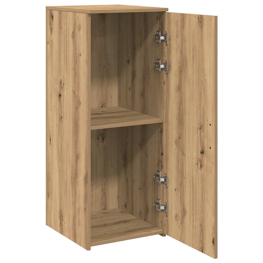 Storage Cabinet Artisan Oak Engineered Wood, image 4