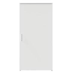 Storage Cabinet White Engineered Wood, image 5