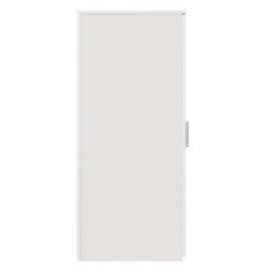 Storage Cabinet White Engineered Wood, image 6