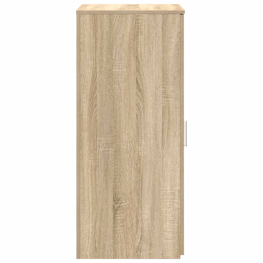 Storage Cabinet Sonoma Oak Engineered Wood, image 5
