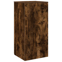 Storage Cabinet Smoked Oak Engineered Wood, image 6