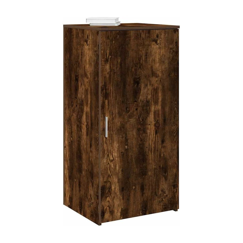 Storage Cabinet Smoked Oak Engineered Wood
