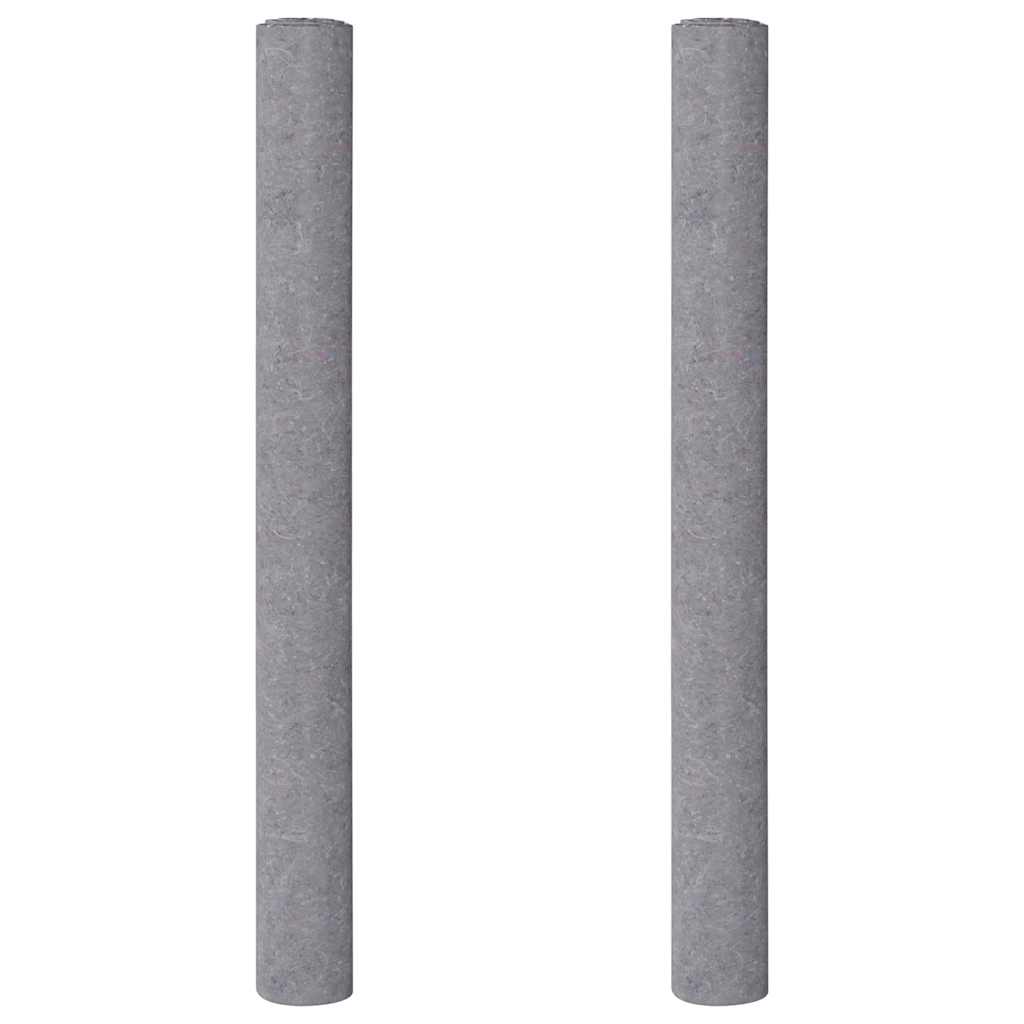 vidaXL Non-slip Painter Fleeces 2 pcs 5 m 280 g/m² Grey 2