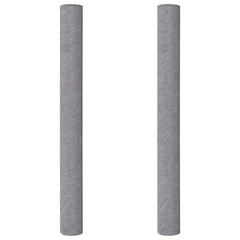 vidaXL Non-slip Painter Fleeces 2 pcs 5 m 280 g/m² Grey 2