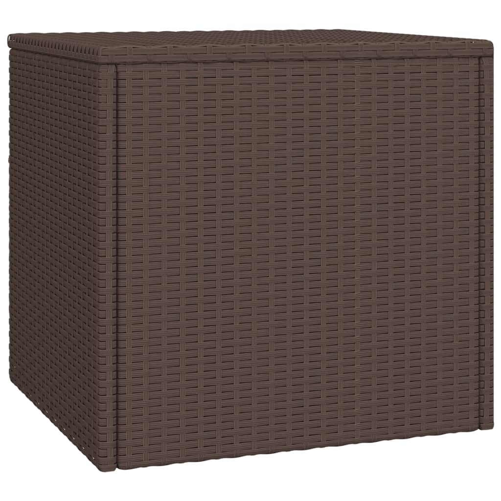 vidaXL Garden Side Tables 3 pcs Brown Poly Rattan 3