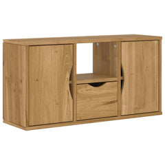 vidaXL TV Cabinet with Drawer ODDA 79x24x40 cm Solid Wood Pine 2