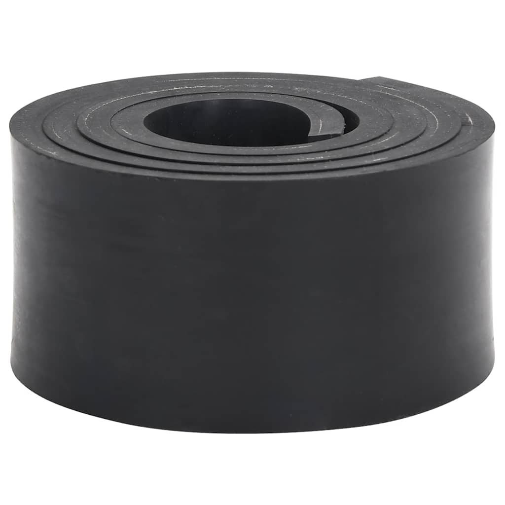 vidaXL Rubber Edge for Snow Plow Black 180x10x1 cm 1