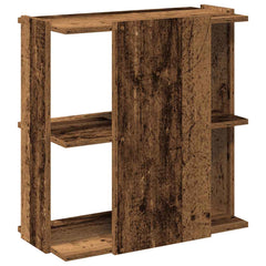 vidaXL Bookcase 3-Tier Old Wood 60x30x60 cm Engineered Wood 6