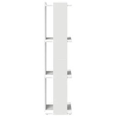 Bookcase 3-Tier Engineered Wood 60 x 30 x 120 cm White