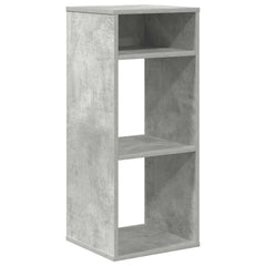 vidaXL Book Cabinet Concrete Grey 34x31x80 cm Engineered Wood 2