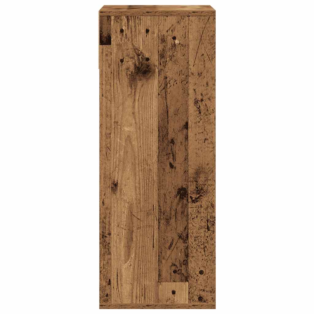 vidaXL Book Cabinet Old Wood 34x31x80 cm Engineered Wood 5