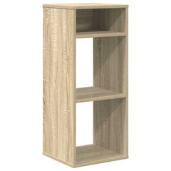 vidaXL Book Cabinet Sonoma Oak 34x31x80 cm Engineered Wood 2