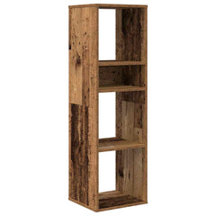 vidaXL Book Cabinet Old Wood 34x31x112 cm Engineered Wood 2