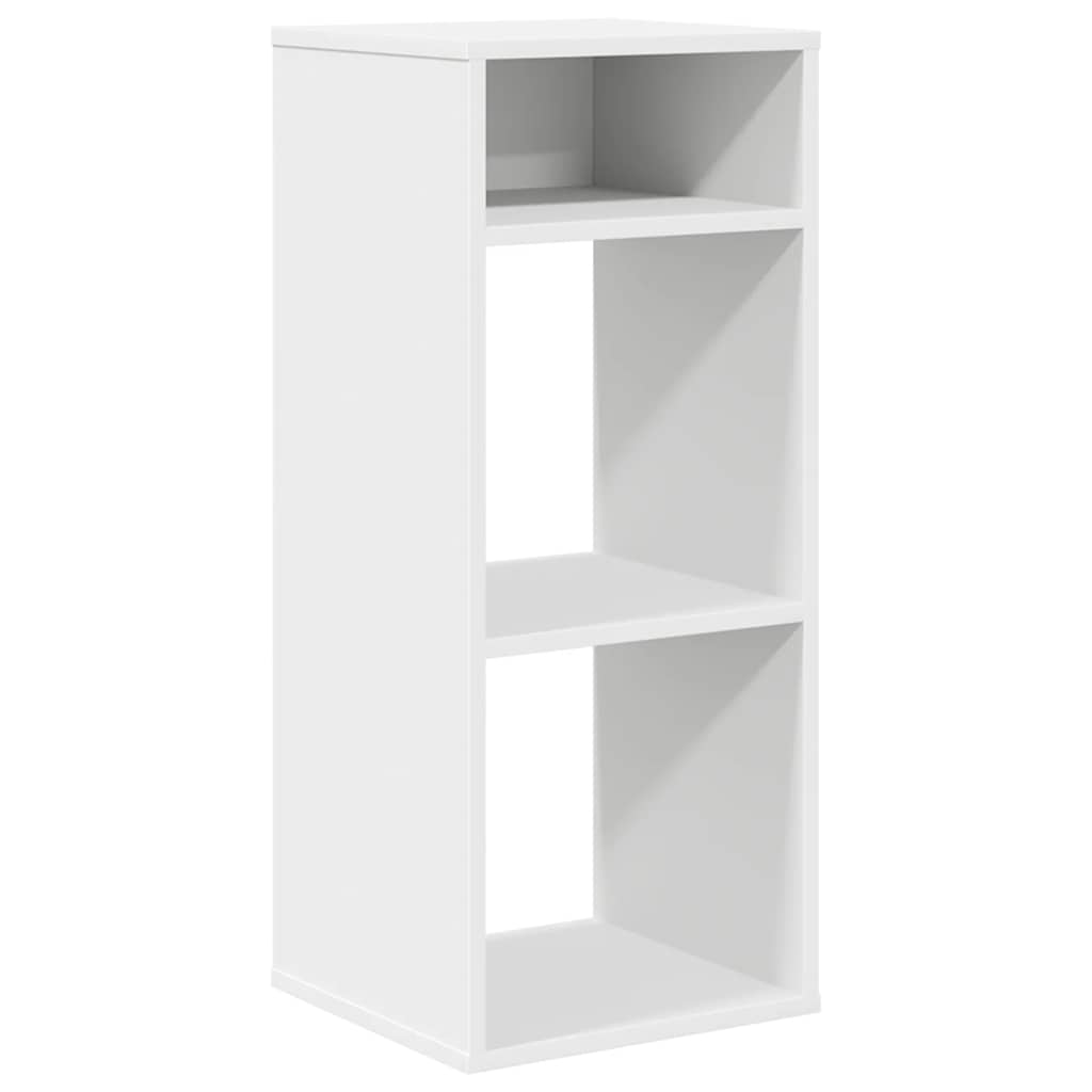 vidaXL Book Cabinet White 34x31x80 cm Engineered Wood 2