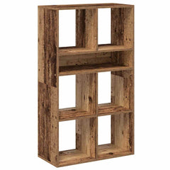 vidaXL Book Cabinet Old Wood 66x31x112 cm Engineered Wood 2