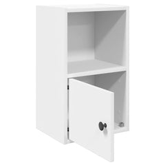 vidaXL Bookcase White 31x24x52 cm Engineered Wood 4