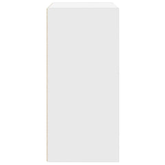 vidaXL Bookcase White 31x24x52 cm Engineered Wood 6