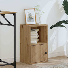vidaXL Bookcase Artisan Oak 31x24x52 cm Engineered Wood 3