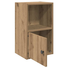 vidaXL Bookcase Artisan Oak 31x24x52 cm Engineered Wood 4