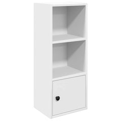 Bookcase 31x24x77 cm Engineered Wood Height 77 cm White