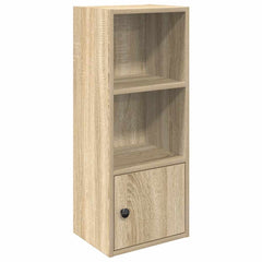 vidaXL Bookcase Sonoma Oak 31x24x77 cm Engineered Wood 2