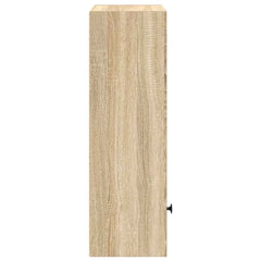 vidaXL Bookcase Sonoma Oak 31x24x77 cm Engineered Wood 6