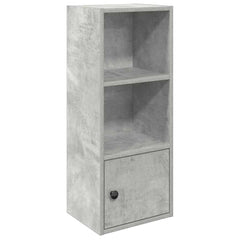vidaXL Bookcase Concrete Grey 31x24x77 cm Engineered Wood 2